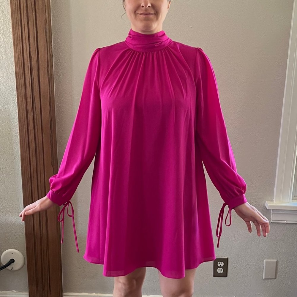 Pink Badgley Mischka Cocktail Dress